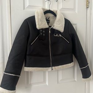 BRAND NEW Boohoo Aviator Jacket